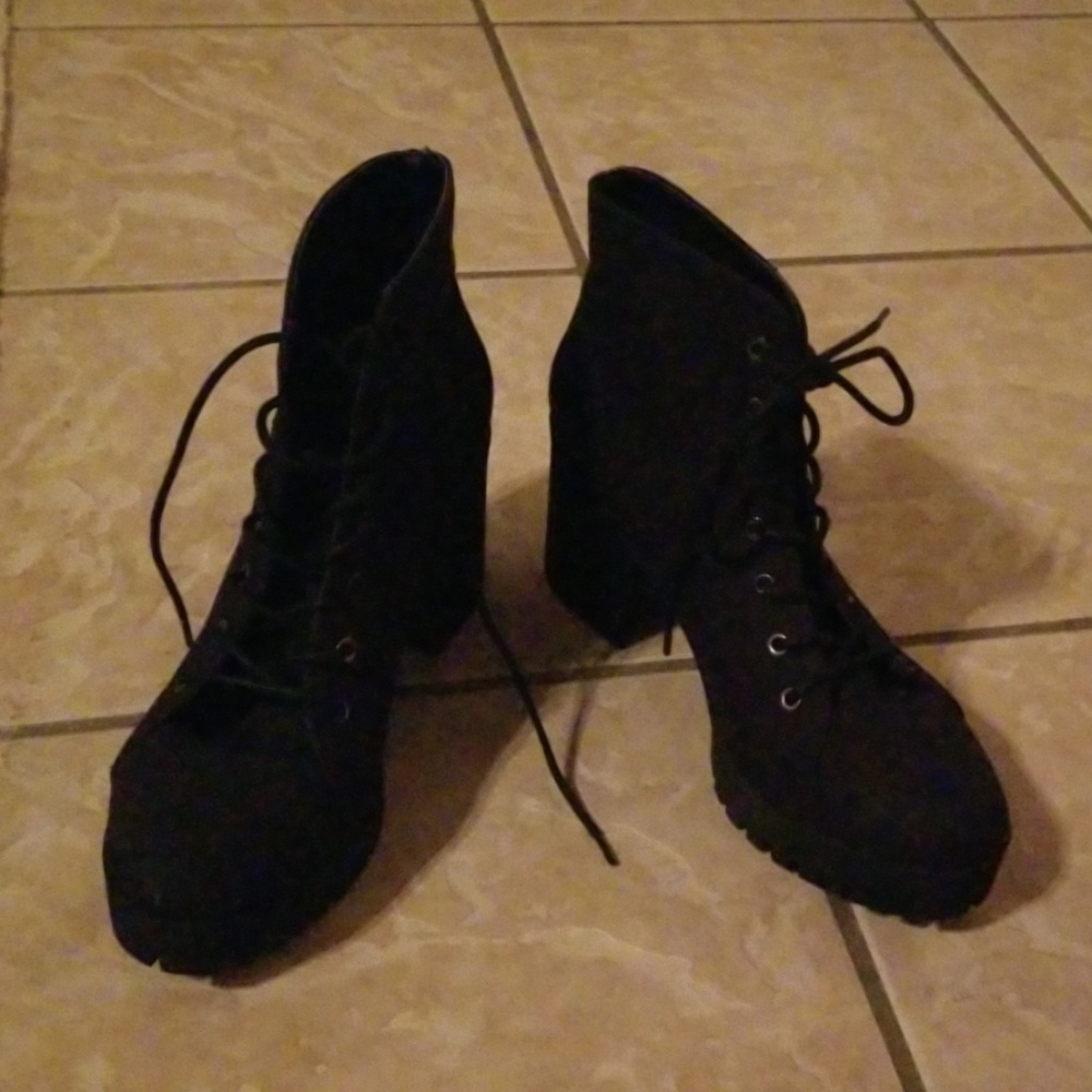 Black Combat Boots!